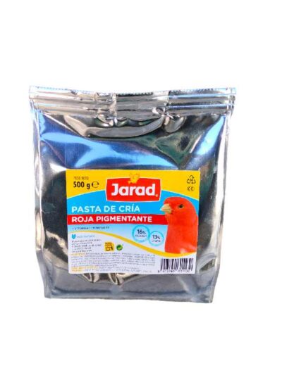 Jarad Pasta de Cría Roja Pigmentante Para Canarios