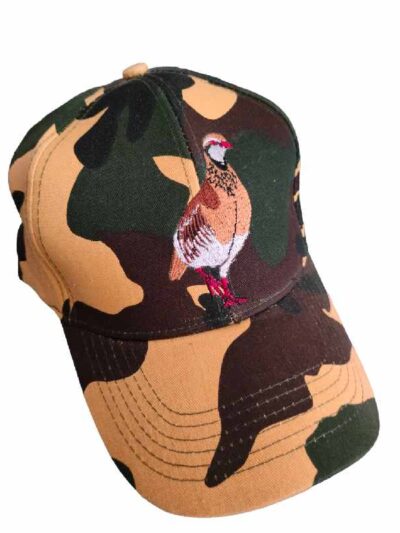Gorra Perdiz Bordada Camuflaje