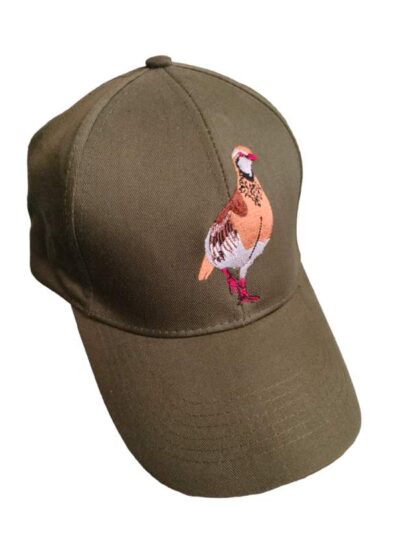 Gorra Perdiz Bordada Verde Limpio