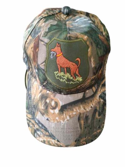 Gorra de Camuflaje con Bordado de Podenco
